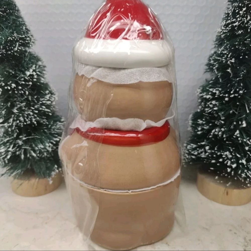 COPY - New Target Bullseye’s Christmas Gingerbread Man Ceramic Stacking Measuri…